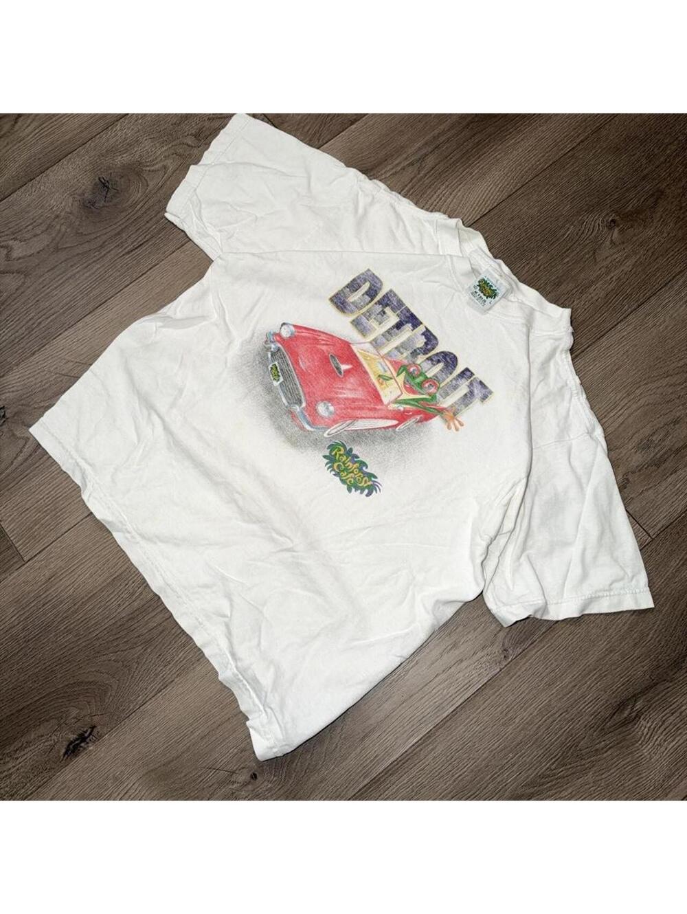 90s Rainforest Cafe Detroit Frog Tee